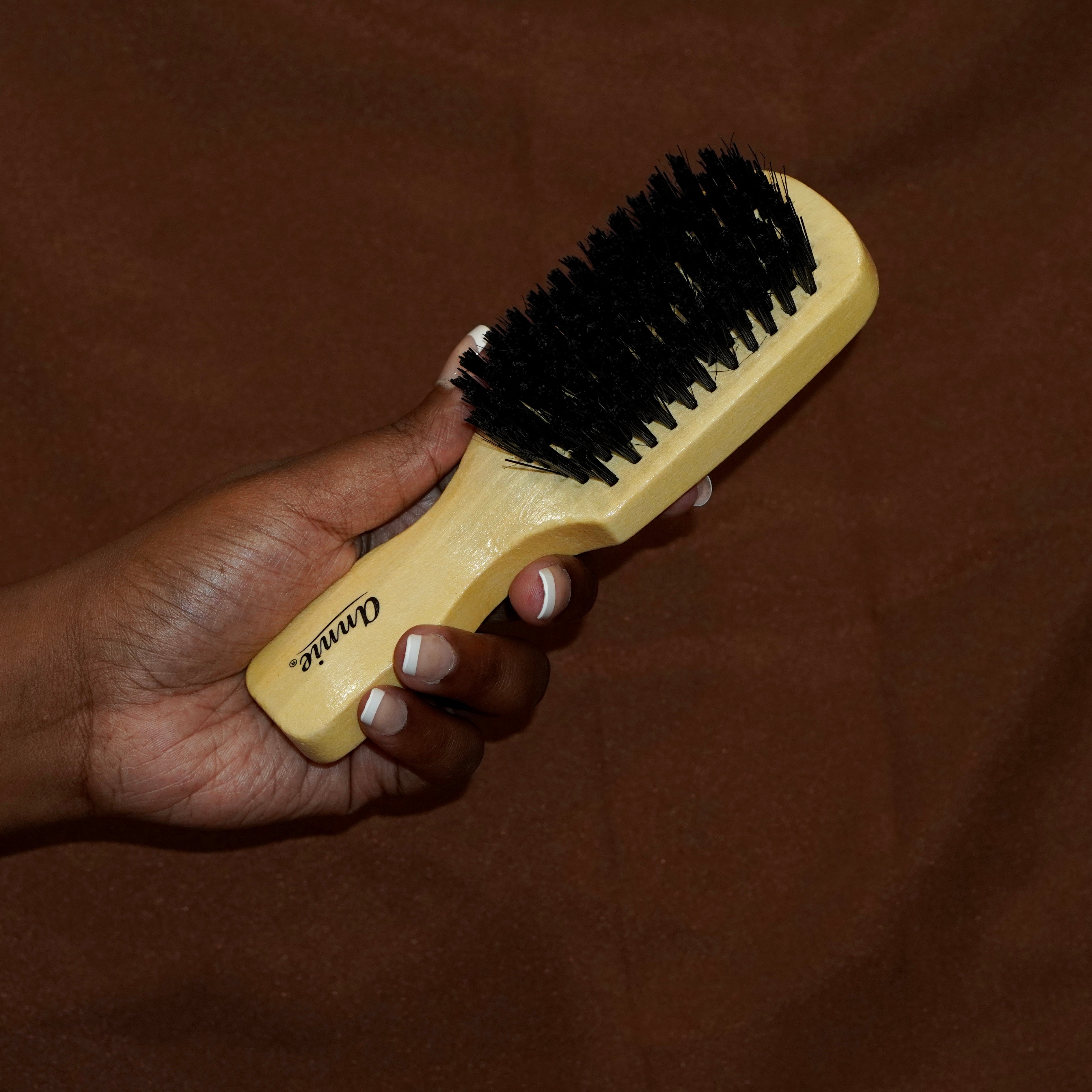 slick back boar bristle brush – By Jania