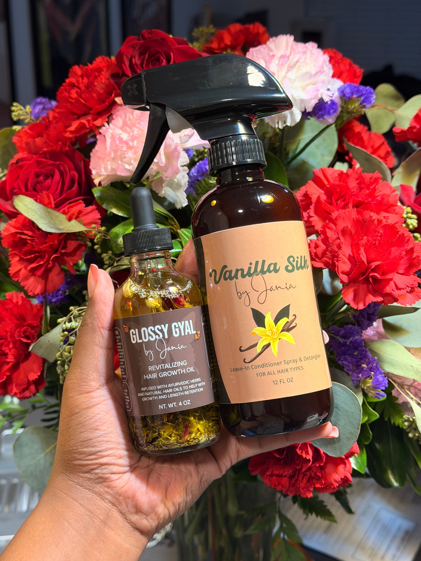 Vanilla Silk Leave In Conditioning Spray + Detangler *new*