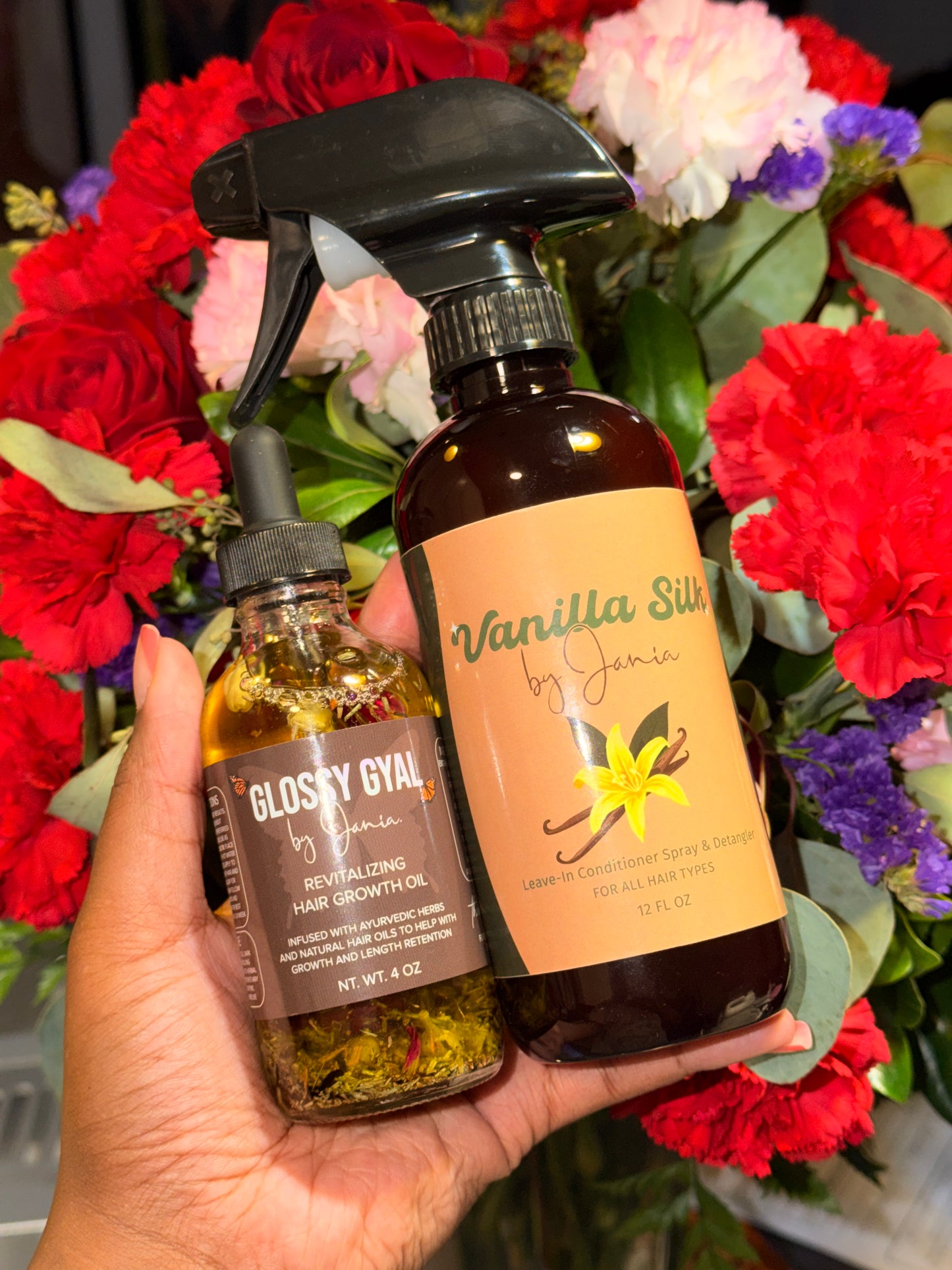 Vanilla Silk Leave In Conditioning Spray + Detangler *new*