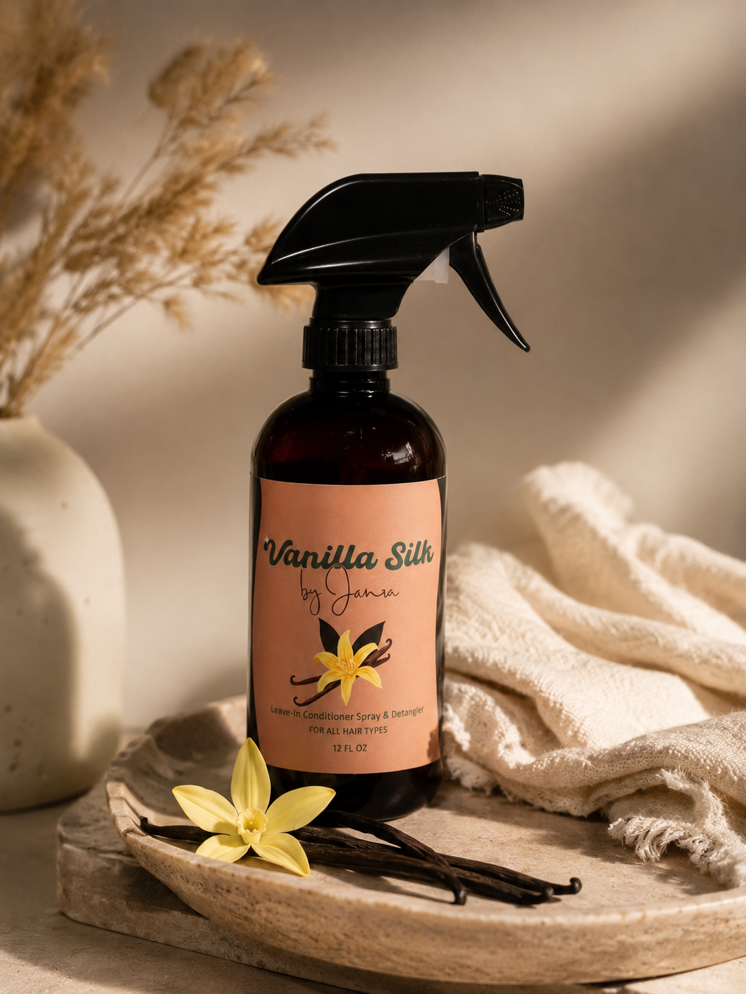Vanilla Silk Leave In Conditioning Spray + Detangler *new*