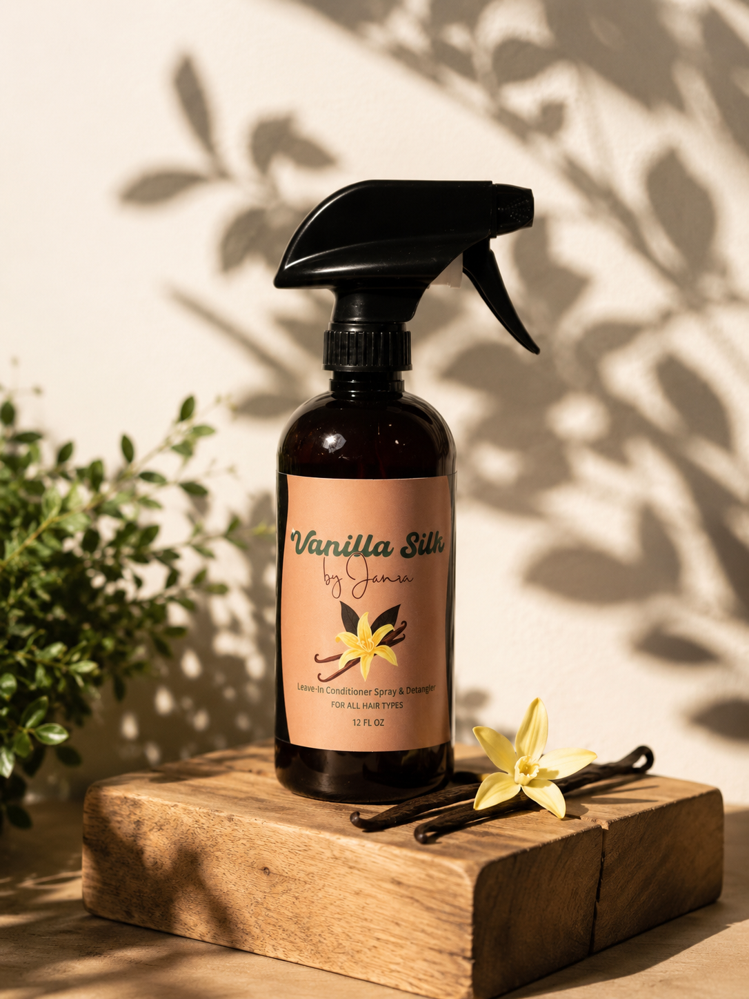 Vanilla Silk Leave In Conditioning Spray + Detangler *new*